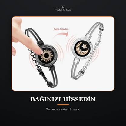 Uzak Mesafe Titreşimli Çift Bileklik