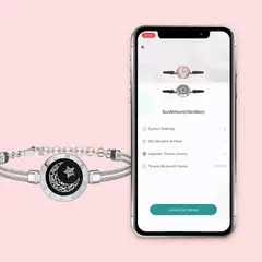 Uzak Mesafe Titreşimli Çift Bileklik